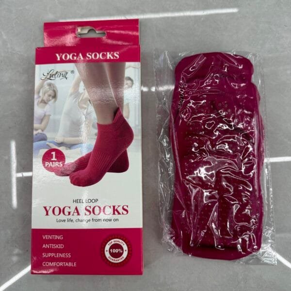 Women's non-slip socks yoga socks classroom floor sports boat socks fitness sports yoga socks ankle