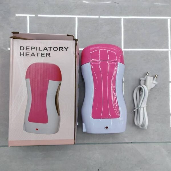 Pink portable beauty salon hair removal hot wax machine 100g wax strip heater beeswax melting machine