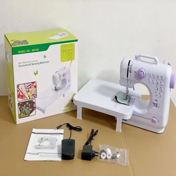 505A sewing machine household electric desktop handheld fully automatic sewing machine overlock locomotive