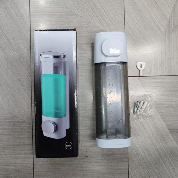 Soap dispenser household hotel soap box punch-free manual press shower gel box hand soap bottle