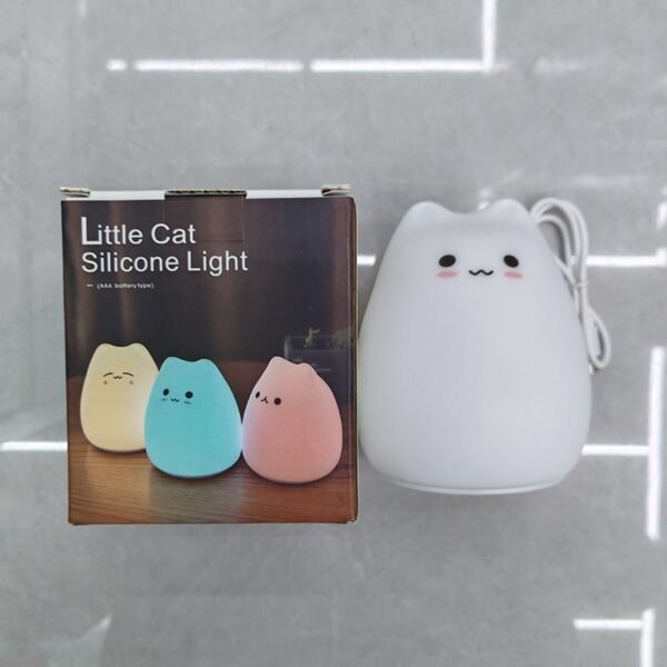 Cartoon-shaped silicone pat lamp for children's bedside bedroom, high-end night light, LED small table lamp Creative gift