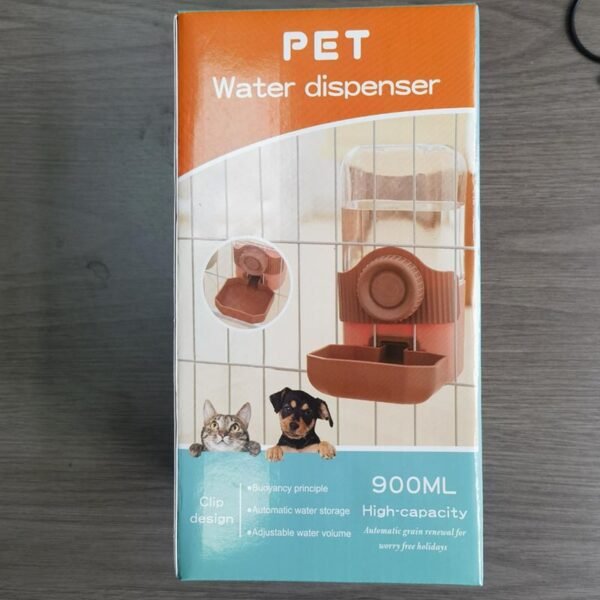 Pet automatic feeding and watering device hanging cat and dog universal hanging cage supplies cat and dog drinking fountain