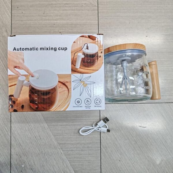 Portable coffee water cup rechargeable automatic stirring cup electric milk powder silent rotating convenient self-shaking cup