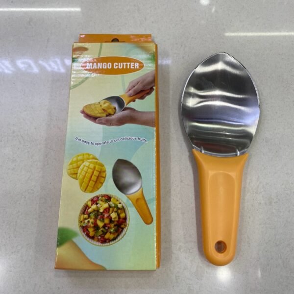 Mango Peeler Fruit Flesh Remover Spoon Mango Dicing Peel Kernel Separator Mango Digging