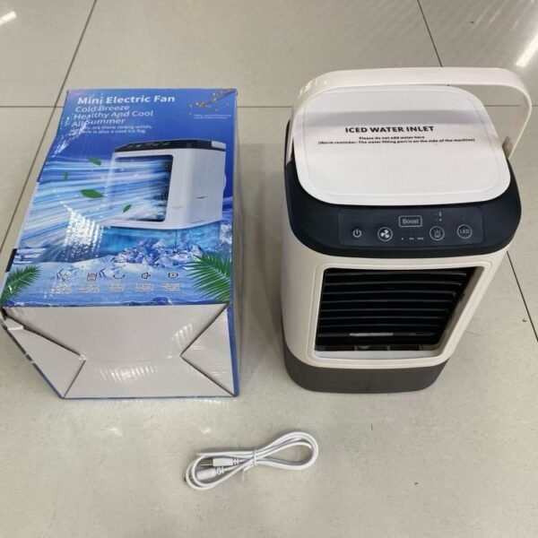 Mist Humidifying Chiller Desktop USP Mini Fan Chiller Ice Water Cooler Air Conditioning Fan