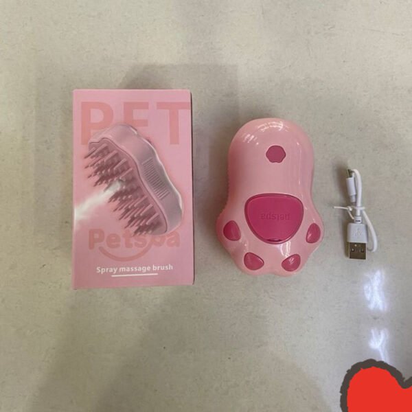 Pet Spray Massage Comb Steam Comb Hair Brush Cat Hair Cleaner Cat Dog De-Floating Hair No Wash Bath Cat Comb