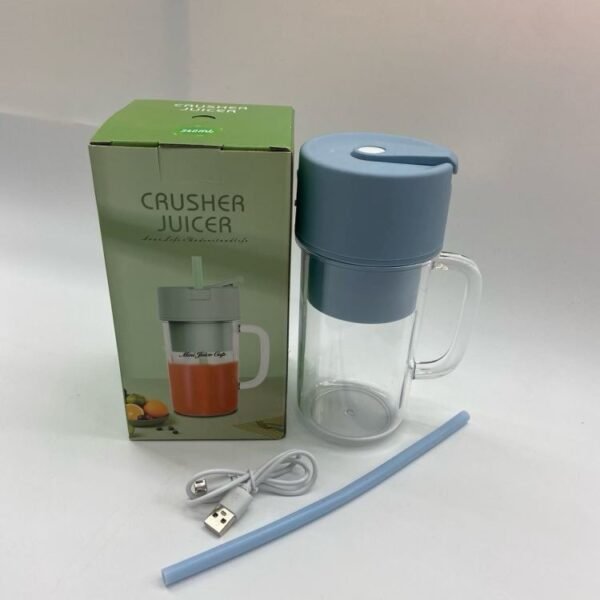 Portable Juicing Cup Electric Small Home Outdoor Juicer On-the-go Mini Fruit Shake Blender