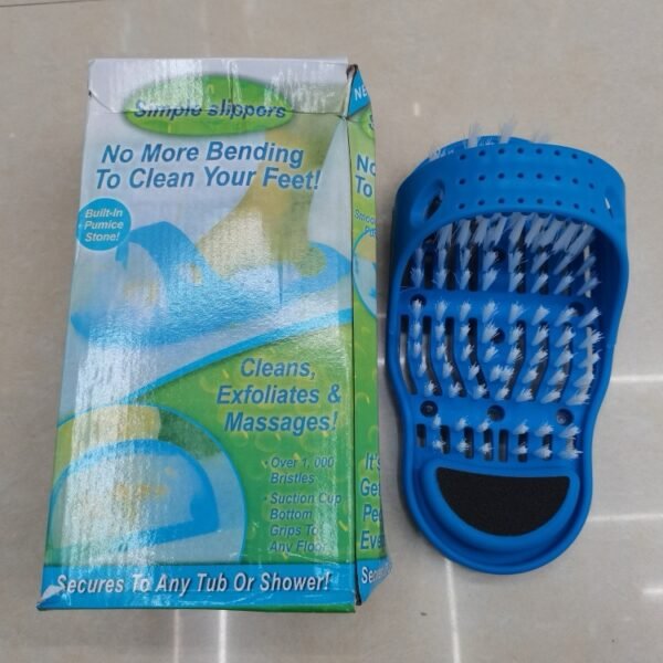 Sharpened Foot Wash Slippers with Suction Cups Bathroom Shower Foot Rubbing Dead Skin Massage Slippers