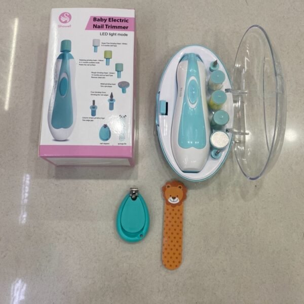 Baby electric nail grinder nail clipper set newborn special baby nail clippers baby supplies child care