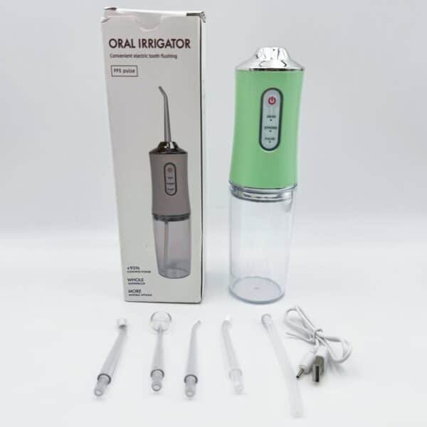 Electric Water Flosser Portable Home Dental Irrigator Oral Care Tool for Teeth Cleaning and Tartar Removal