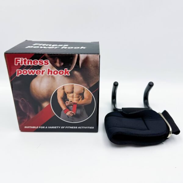 Assisted Pull-Up Double Hook Pull-Up Assist Hook Barbell Deadlift Anti-Slip Assist Strap with Hook