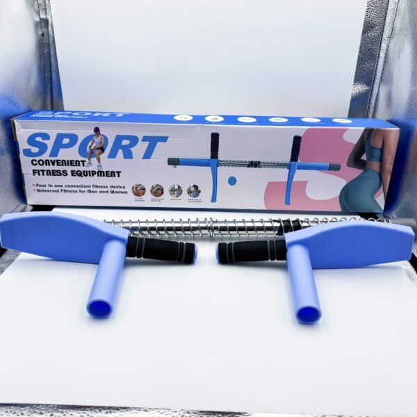 4-in-1 Convenient and Durable Fitness Equipment Fresh Breeze Pink & Blue Dual-Color Multi-Functional Design for Pelvic Floor Muscle Rehabilitation