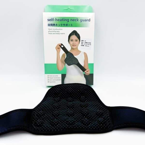 Self-Heating Neck Support Shawl with Large Magnetic Neck Brace Heated Neck Wrap with Heat Retention Technology Therapeutic Neck Warmer for Neck Protection