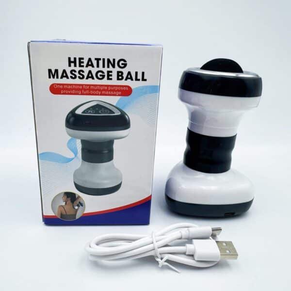 Heated Fascia Gun for Women: Creative Pocket-Sized Portable Meridian Heating Massager Electric Equipment