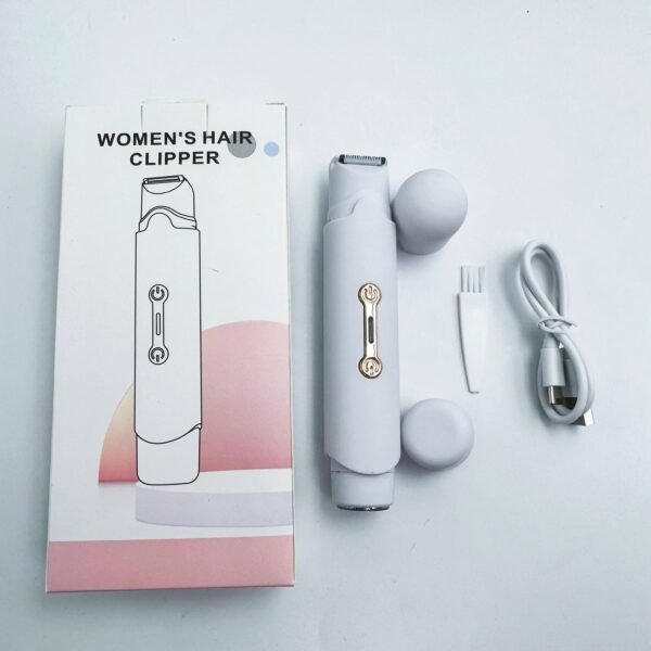 Women's Dual-Head Hair Remover Intimate Area Pubic Hair Trimmer Electric Shaver Women's Hair Removal Device