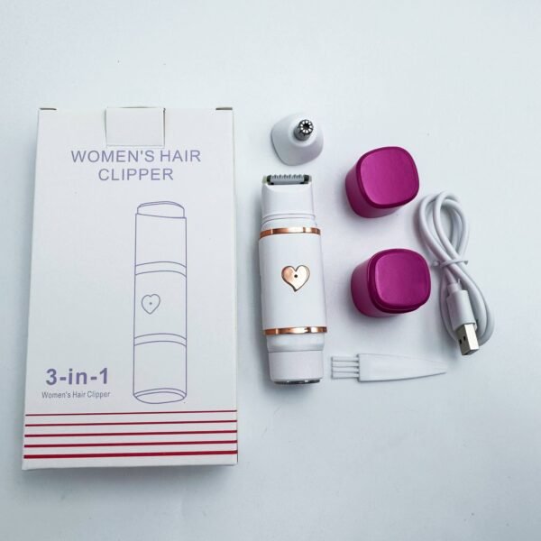 Home Portable 3-in-1 Hair Removal Device Full-Body & Underarm Painless Shaving Mini Hair Removal Instrument & Shaver