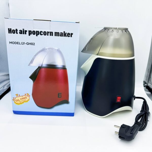 Home Use Children's DIY Mini Popcorn Maker Compact Electric Corn Popper Fully Automatic Popcorn Machine