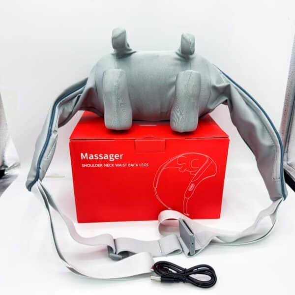 Trapezius Massage Shawl Cervical Spine Massager Multi-Functional Neck Massager Relieves Shoulder and Neck Tension Kneading Massage