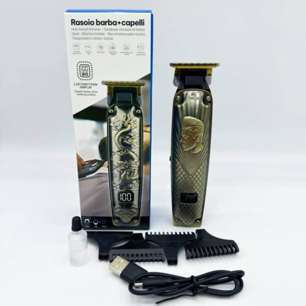 Digital Display Hair Clipper Electric Shaver for Bald Heads Professional Electric Hair Clipper Salon-Grade Electric Trimmer Professional Hair Clipper