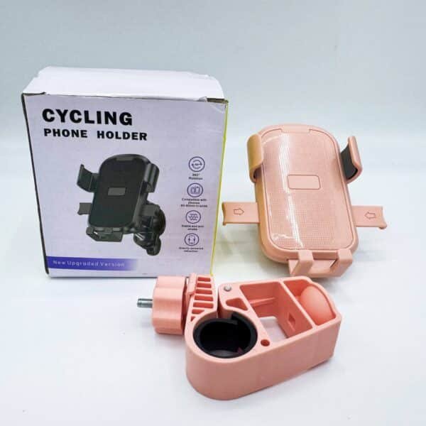 Electric Motorcycle Phone Threaded Mount Shockproof Riding Navigation Battery-Powered Bicycle Delivery Rider Phone Holder