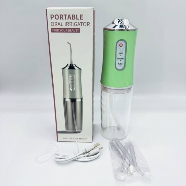 Electric Portable Water Flosser Dental Cleaner Oral Irrigator Pulse Flushing Home Smart Teeth Cleaning Device