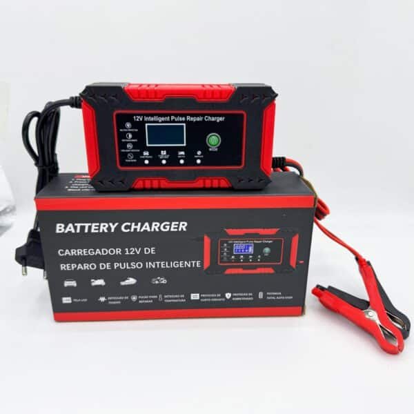 12V 6A Motorcycle Battery Charger Car Battery Charger 12V Smart Repair Battery Charger
