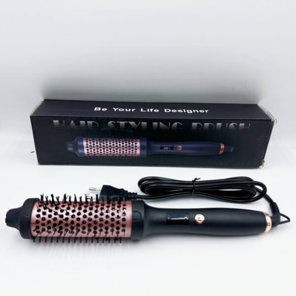 Multi-Function Curling Brush for Straight Hair Gentle Curling Wand for Voluminous Hair High Crown Electric Comb