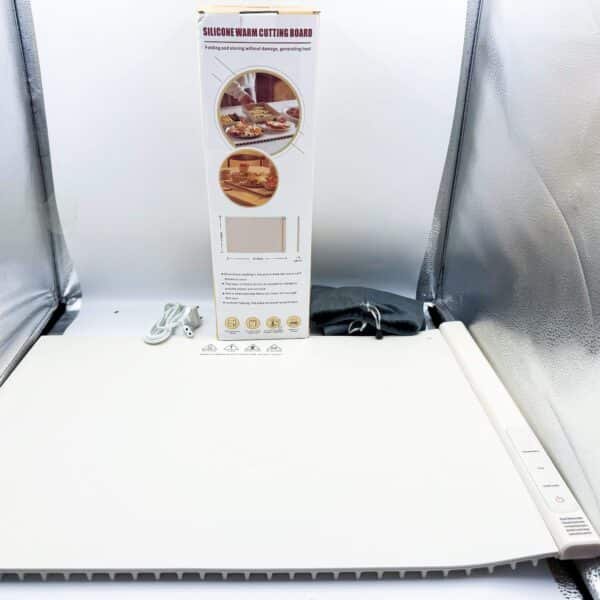 Silicone Folding Hot Food Warmer Tray Home Meal Heating Wonder Multi-Functional Warm Food Table Mat Defrosting Board