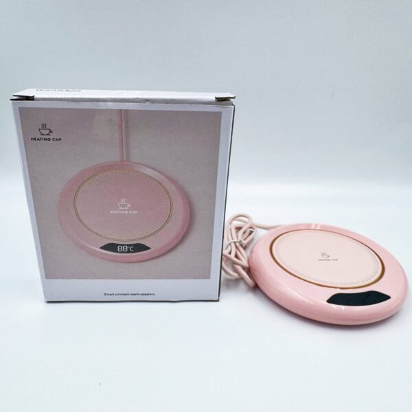 Smart Thermostatic Heating Coaster Warming Cup Base Adjustable Temperature Heating Dormitory Accelerated Milk Warmer Desktop