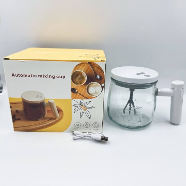 Portable Coffee Cup with Charging Function Automatic Stirring Cup Electric Milk Powder Shaker Rotating Automatic Shaker Cup