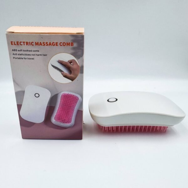 Electric Head Massager Portable Hair Care Massage Comb Meridian Scalp Massage Device for Relaxation