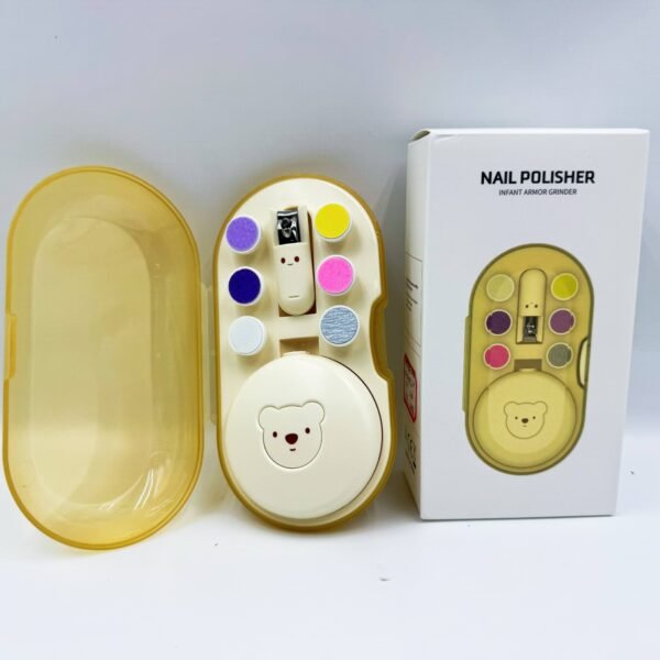 Electric Nail File Baby Nail Clippers Fully Automatic Children's Nail Grinder Set