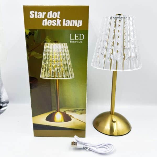 Metal Table Lamp Bedside Charging Night Light Bedroom Decor Ambient Lighting American Luxury Bar Table Lamp LED