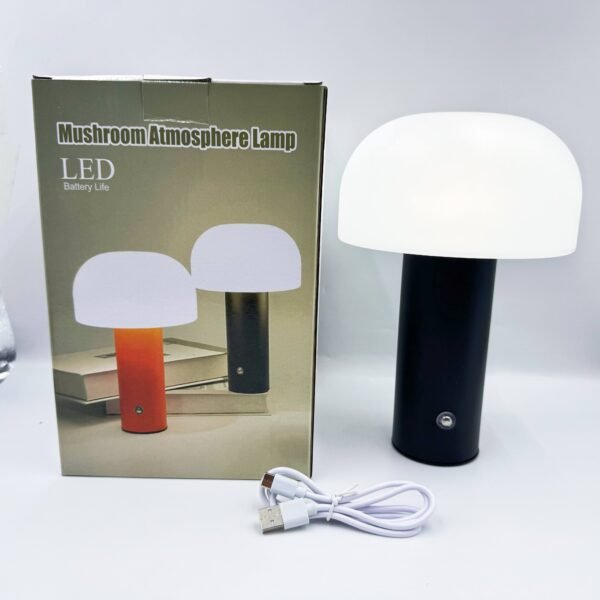 Nordic Mushroom Charging Lamp Instagram-Style Living Room Creative Ambient Lamp Bedside Lamp for Bedroom Night Light