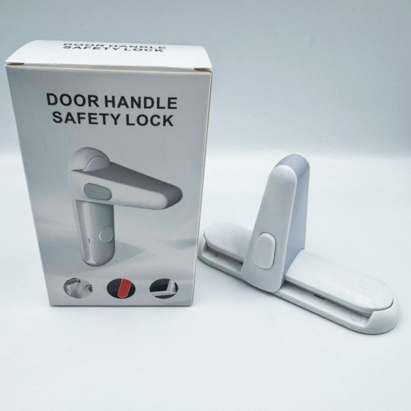 Pet Door Lock with Handle Childproof Door Lock for Kids Baby-Safe Security Door Lock Child-Resistant Door Lock No Drilling Required