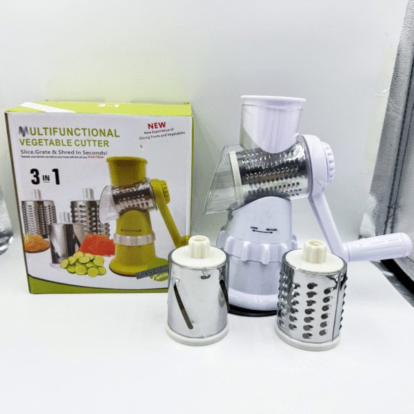 Hand-Crank Vegetable Slicer & Shredder Multi-Function Kitchen Fruit Cutter Potato Slicer & Shredder