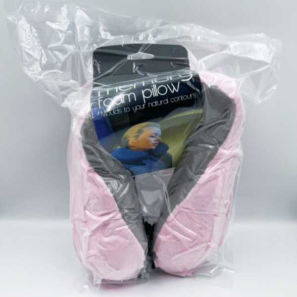 Memory Foam U-Shaped Pillow Magnetic Fabric U-Shaped Neck Support Pillow Travel Pillow with Slow Rebound Neck Support Portable Neck Support Pillow Neck Cushion