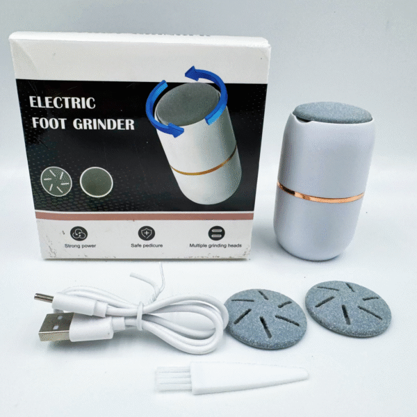 Capsule-Style Electric Callus Remover for Dead Skin and Hardened Calluses Home Foot Care Tool Rechargeable Foot Scrubber