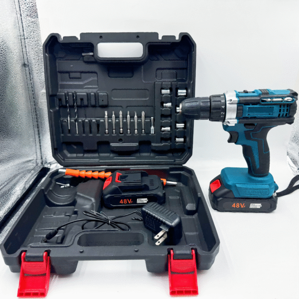 Multi-Function Impact Drill/Driver Export DIY Pistol Drill Home Use 21V Rechargeable Lithium-Ion Drill Electric Screwdriver