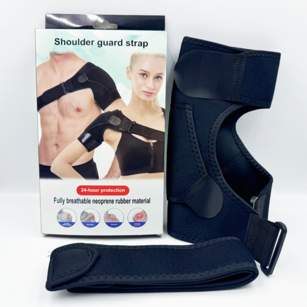 Adjustable Men's and Women's Sports Shoulder Protectors Dual Shoulder Straps for Basketball, Volleyball, and Badminton Breathable Protection for Both Shoulders