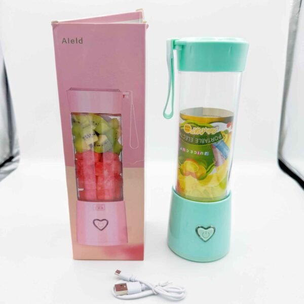 USB Rechargeable Home Office Blender Cup Portable Juicer for Smoothies and Shakes with Travel Lid