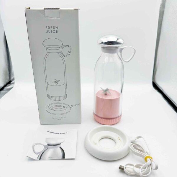 Fresh Juice Portable Blenders and Mini Fruit Smoothie Milkshake Mixer 350ML Bottle Blander Portatil Cold Press Juicer