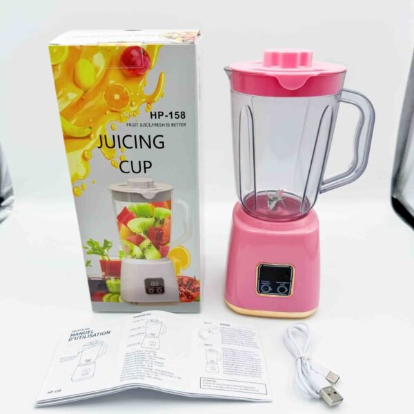 Portable Blender,Double Head Design,Blender for Shakes and Smoothies With Ice-Cream Machine Function