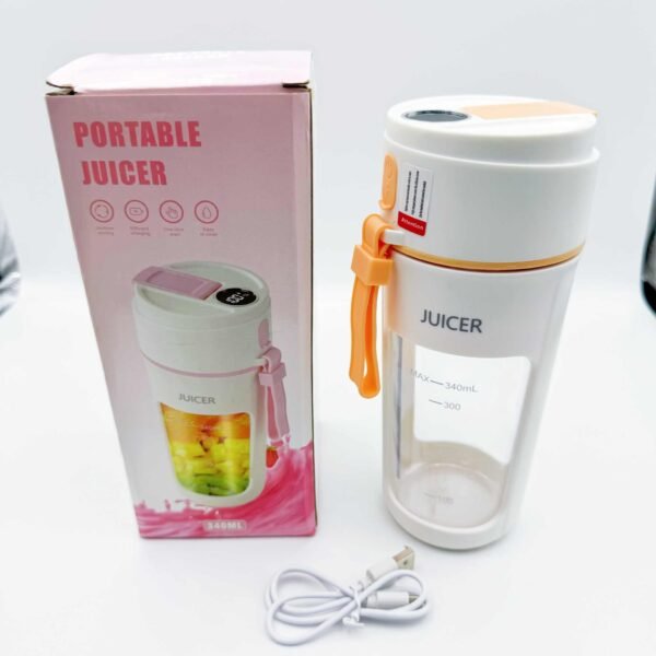 Portable Electric Blender Juicer Machine Mini Smoothie Rechargeable 420ml
