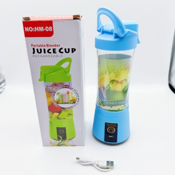 Portable Mini 400ml Juicer Blender USB Household Fresh Juicer Machine for Outdoor & Car Use