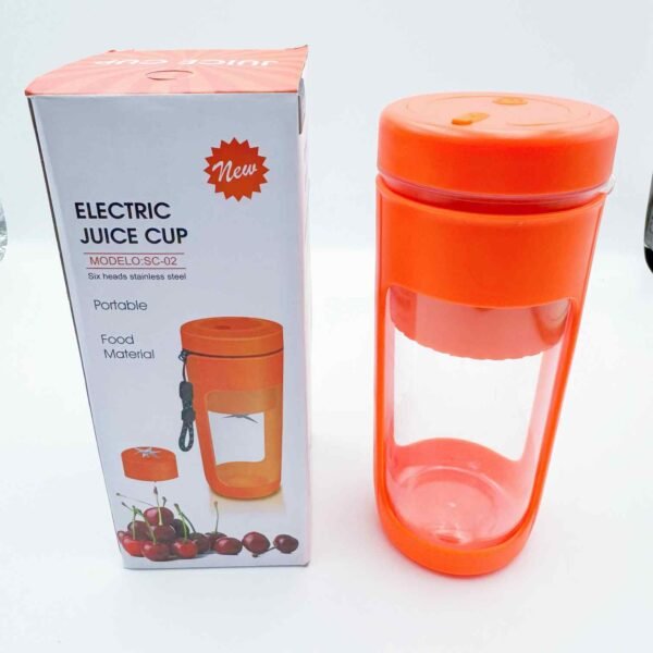 420ML Hand Held Bottle Wireless Rechargeable Electrical Smoothie Bottle Blenders Fresh Juicer Mixer Mini Portable Blender