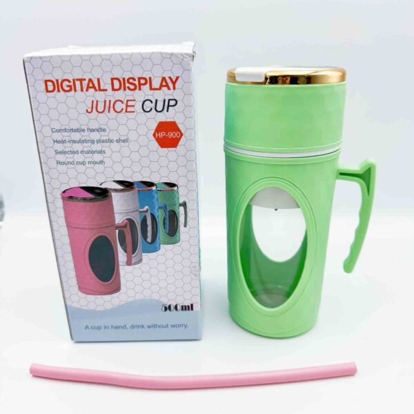 Electric Juicer Portable Blender With Straw 350ML Fruit Mixers 1200mAh USB Rechargeable Smoothie Juicer Cup Squeezer Juice Maker