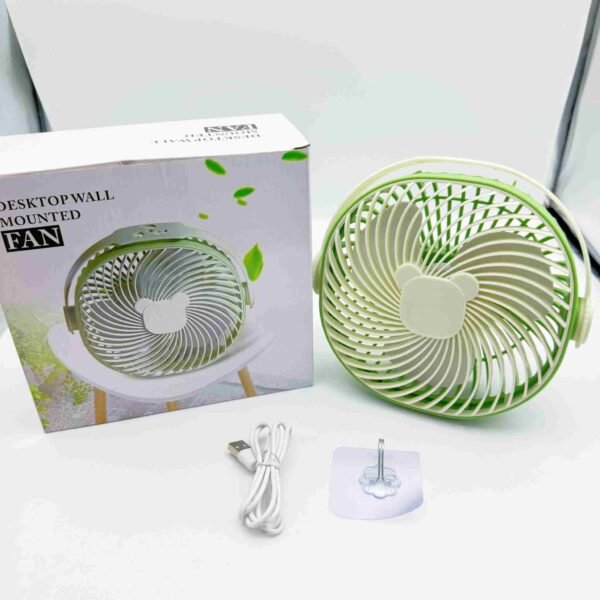 Maternity and Infant Friendly Multi Function Fan Desktop Suspension Wall Mounted Fill Light Strong Circular Airflow