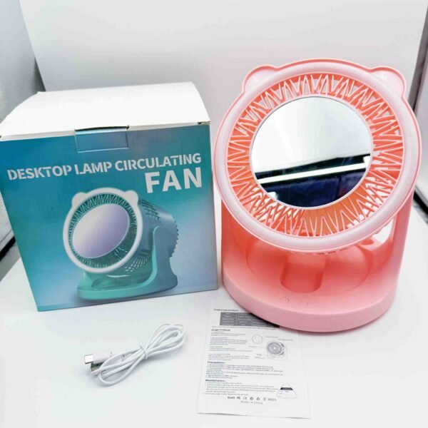 High Quality Three-Speed USB Charging Table Fan Factory Wholesale Strong Power Circulating Air Rechargeable for Cars