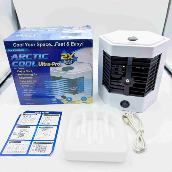 Hot Selling Factory Electric Fan with Ice air Cooler Mini Portable Water air Cooler Fan Spray Desk air Conditioner Fan